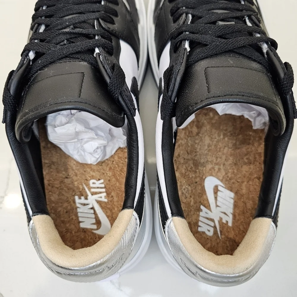 Nike Air Jordan 1 Elevate Women's Size 11.5 Black Silver - Picture 6 of 10